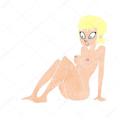 Image vectorielle Dessin animé femme nue par lineartestpilot 41163321