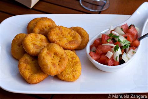 Sopaipillas Con Pebre Y Pasadas South American Recipes Argentinian