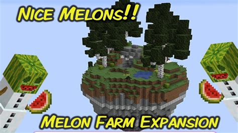 CubeCraft SkyBlock Melon Farm YouTube