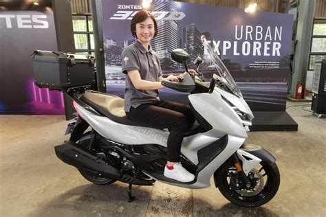 Motoring-Malaysia: Zontes 350 Series of Scooters Launched in Malaysia ...