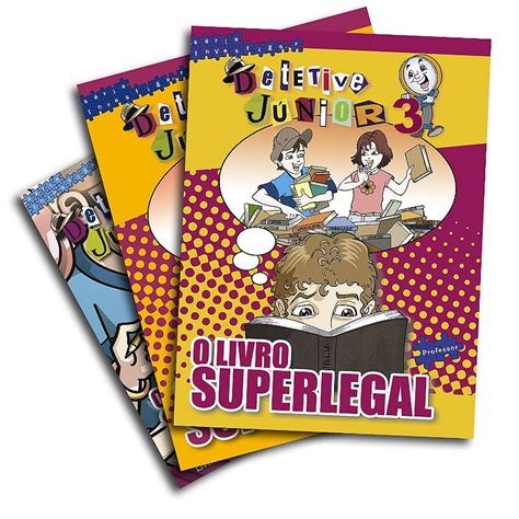 O Livro Superlegal Kit Professor Detetive J Nior Crist Evang Lica Vol