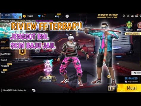 RIVIEW FF TERBARU SKIN JENGGOT BNL YouTube