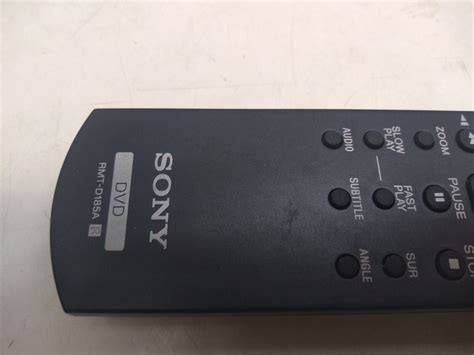 SONY RMT D185A Remote Control TV DVD VCR CD Stereo Camera Camcorder EBay