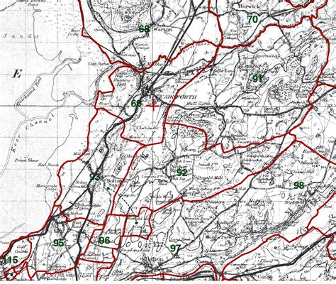 Genuki Bolton Le Sands Township Boundaries Lancashire