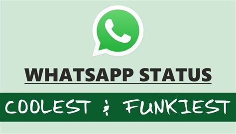 50 Funky And Awesome Whatsapp Status Messages