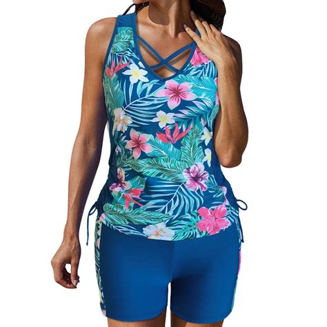 Szxzygs Womens Swimsuits Piece Bikini Women S Swimwear Tankini