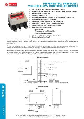 Venturi Flowmeter Evr Arthur Grillo Gmbh Pdf Catalogs