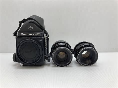 下松 Mamiya マミヤ Rb67 Pros Mamiya Sekor F38 90mm 127mm レンズ付き 現状品