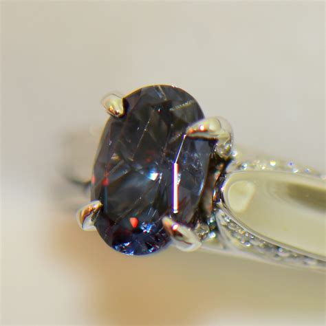 Masasi Blue Garnet Rings