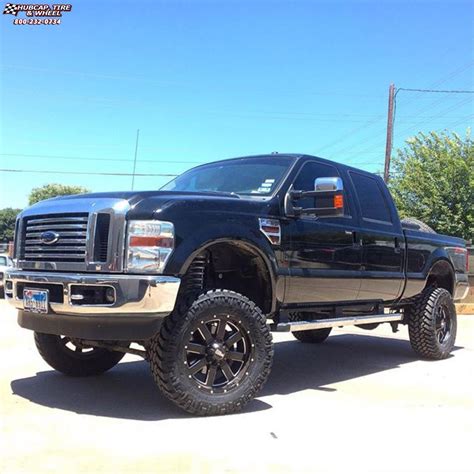 Ford F 250 Super Duty Moto Metal Mo962 Wheels Gloss Black And Milled