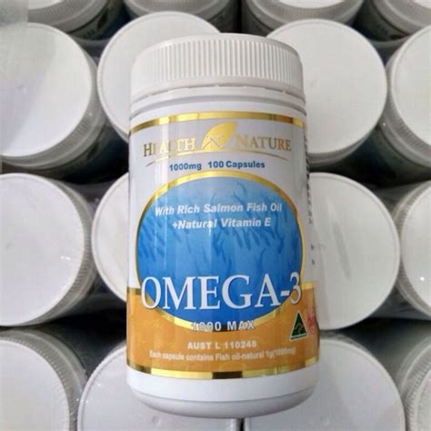 Jual Omega 3 Fish Oil Minyak Ikan Salmon Australia Isi 100 Kapsul