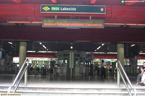 Entranceexit B Lakeside Mrt Station Ew26 Image Singapore