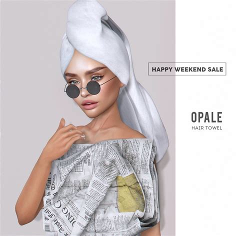 OPALE Towel Hair Happy Weekend NEW Release Towel Hair Flickr