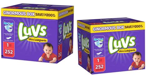 Sams Club Luvs Diapers Big Box For 1998 Southern Savers