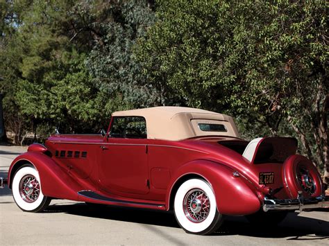 1935 Packard Super Eight Coupe Roadster Motor City 2014 RM Sotheby S