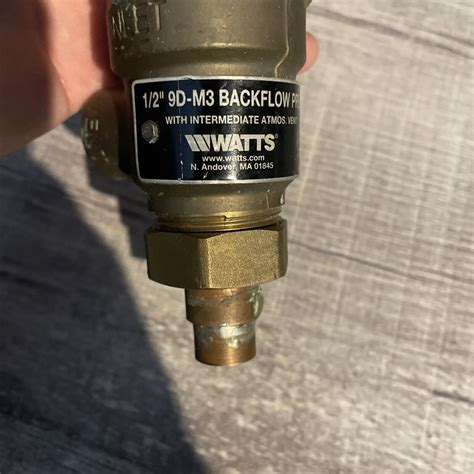 Watts Automatic Fill Valve For Hot Water Boiler B S M