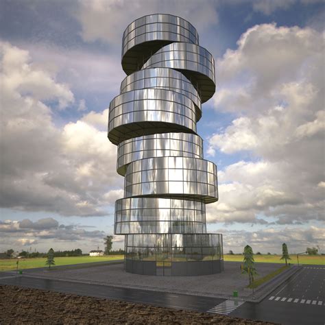 Skyscraper 3d Model 29 Max Fbx 3ds Obj Free3d
