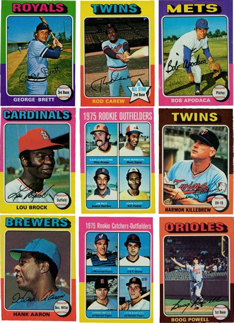 1975 Topps MINI Baseball Card Complete Set 660 Cards