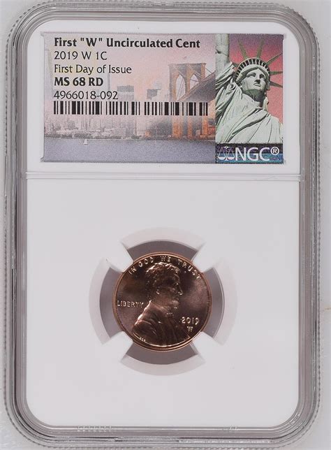 2019 W Lincoln Cent First Strike NGC MS 68 RD MyCollect