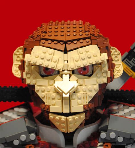 Amazingly Life Like Lego Sculpture Of The Monkey King 孫悟空 The