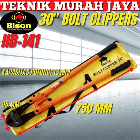 Jual BISON Gunting Beton Besi Kawat 30 Bolt Clippers 750mm Gunting