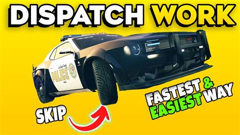 Gta Online How To Do Dispatch Work The Fastest And Easiest Way