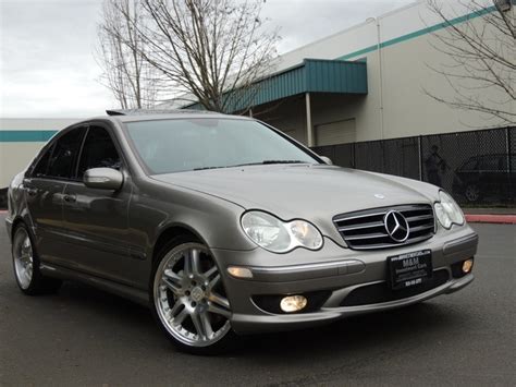 2005 Mercedes Benz C230 Sport Supercharged Brabus Wheels Loaded