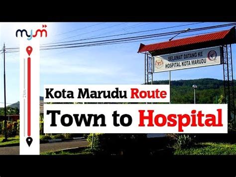 Perjalanan Dari Pekan Kota Marudu Ke Hospital My Marudu Official