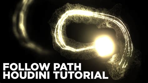 Houdini Beginner Tutorial Make An Object Follow A Path Youtube