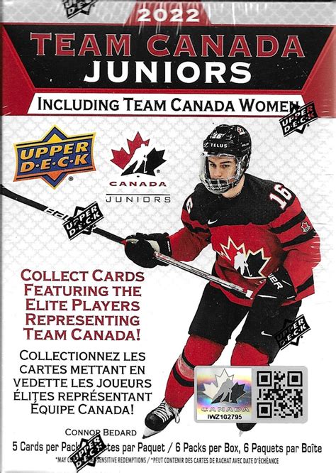 Upper Deck Team Canada Juniors Blaster 2022 23