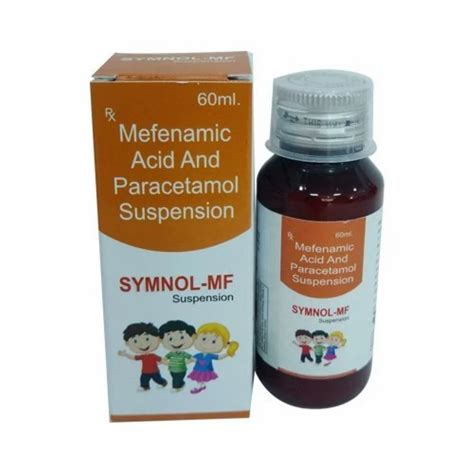 MEFENAMIC ACID 250 PARACETAMOL 100 MG At Rs 18 Mefenamic