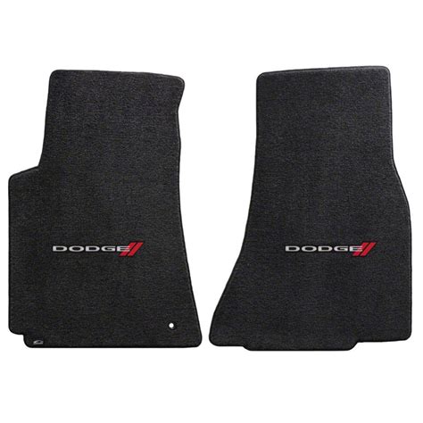 Lloyd Challenger Ultimat Front Floor Mats With Dodge Logo Black 600021 08 10 Challenger