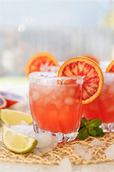 Blood Orange Margarita Jennifer Meyering Lemonade Recipes