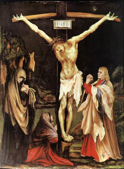 The Crucifixion By Gr Newald Matthias