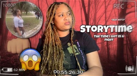 Storytime My First Fight Video Included 😳 Youtube