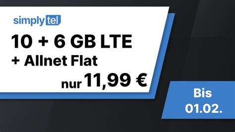 G Nstiger Handyvertrag Gb Datenvolumen Allnet Flat Zum Bestpreis