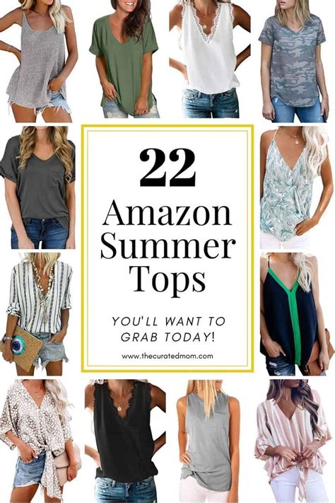 22 Women S Summer Tops From Amazon Casual Summer Outfits For Women