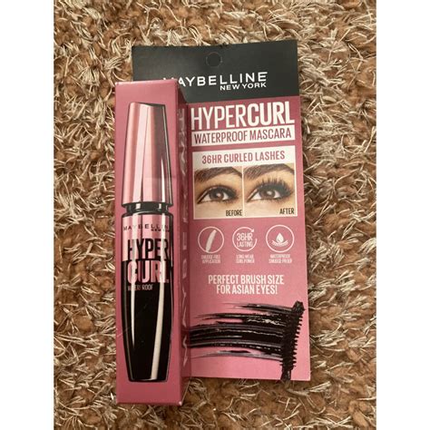 Maybelline New York Hypercurl Waterproof Mascara Shopee Philippines