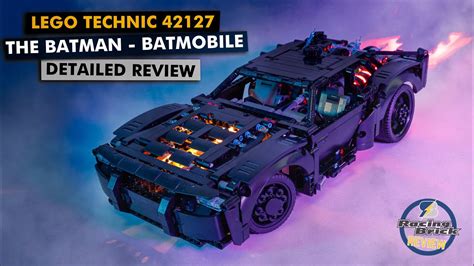 Lego Technic Batmobile Detailed Building Review Youtube