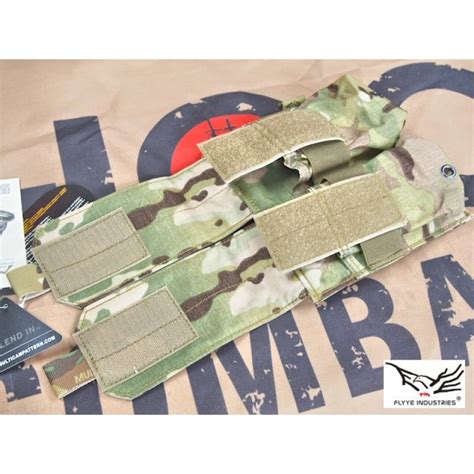 Flyye MOLLE Double M4 M16 Mag Pouch 500D Multicam