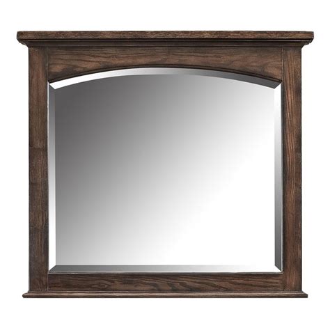 Alcott Hill® Hausman Rectangle Wood Wall Mirror Wayfair