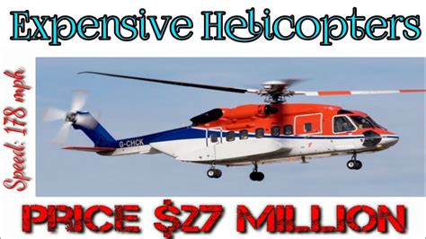 Top 10 Most Expensive Helicopters In The World YouTube