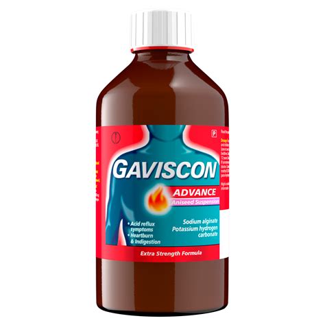 Gaviscon Advance Liquid Aniseed For Heartburn Well Pharmacy