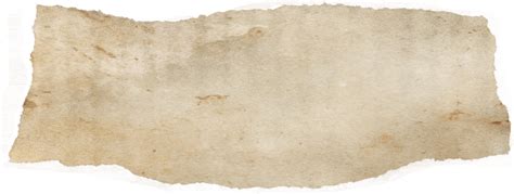 Old Torn Paper Transparent PNG StickPNG