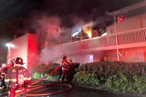 Eastside Firefighters Respond To Early Morning Apartment Fire In