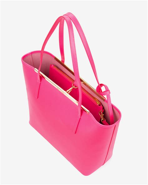 Bright Pink Handbag