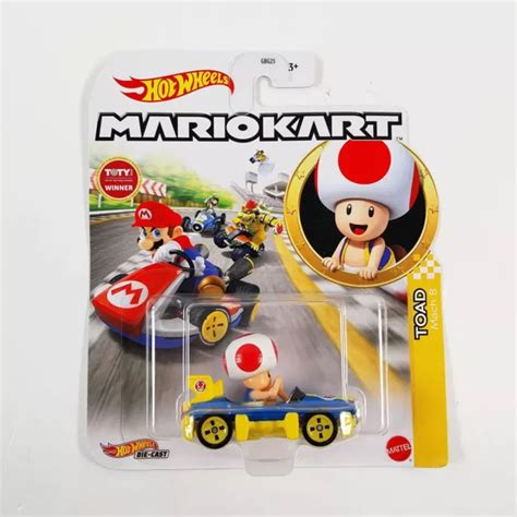 MATTEL HOT WHEELS Mario Kart Toad Mach 8 EUR 15 23 PicClick FR