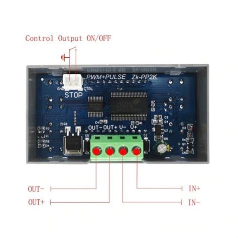 Zk Pp2k Dc Motor Tester Pwm Controller 8a Zk Pp2k