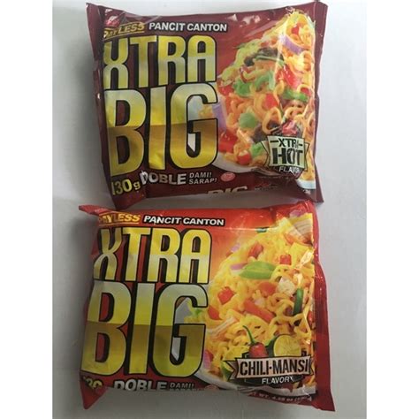 Payless Pancit Canton Xtra Big G Shopee Philippines