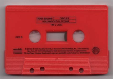 Circles De Post Malone 2020 K7 Republic Records Cdandlp Ref